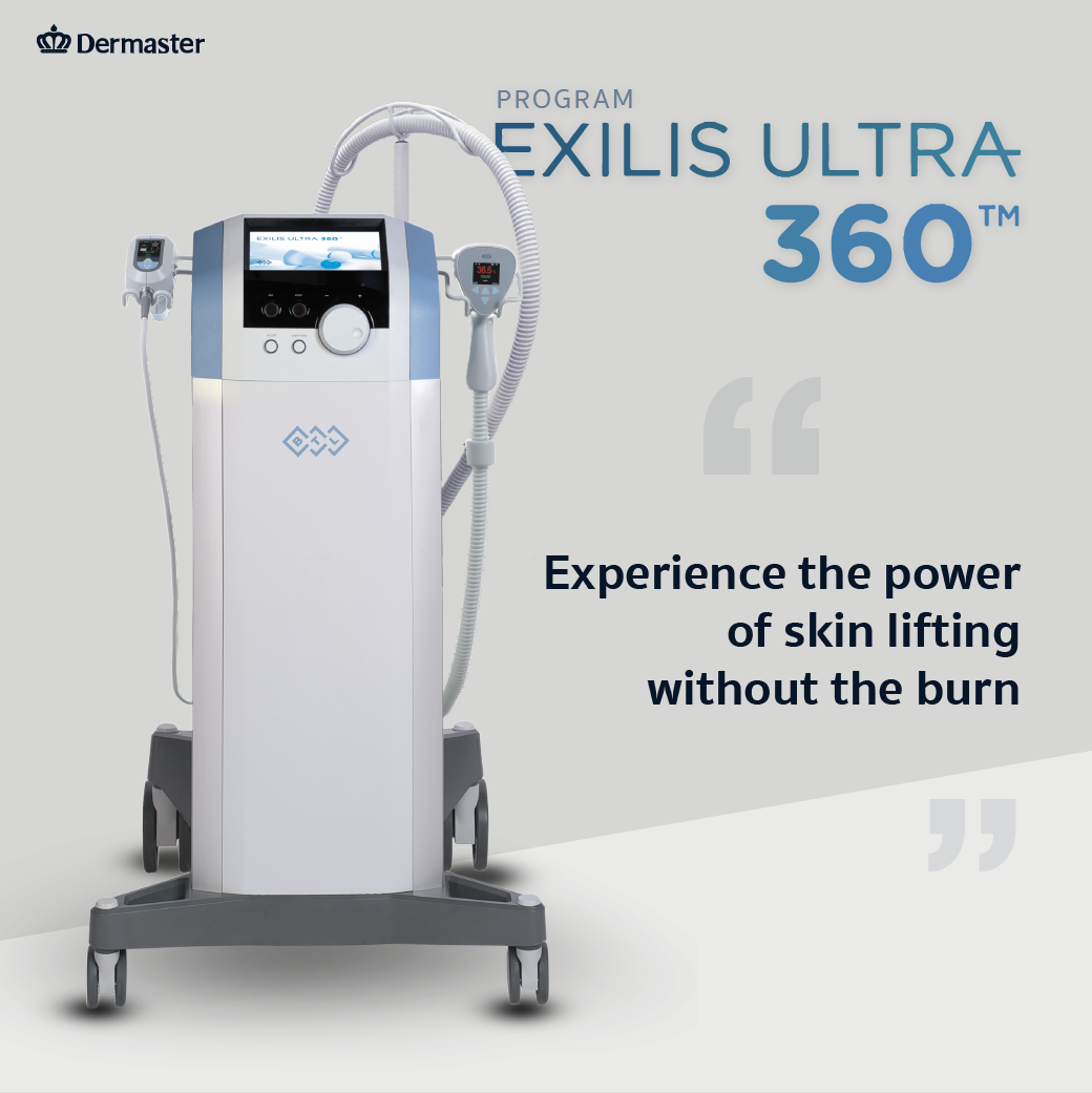 Image showing the feature Experience the power of skin lifting without the burn of Exilis Ultra 360