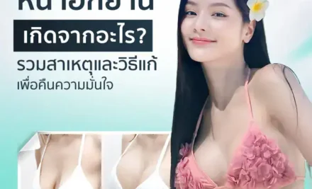 หน้าอกยานเกิดจากอะไร? รวมสาเหตุและวิธีแก้เพื่อคืนความมั่นใจ