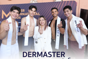 Dermaster ร่วมสนับสนุนเวทีแห่งศักยภาพ Mister international 2026