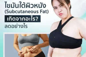 ไขมันใต้ผิวหนัง (Subcutaneous Fat) เกิดจากอะไร? ลดอย่างไร